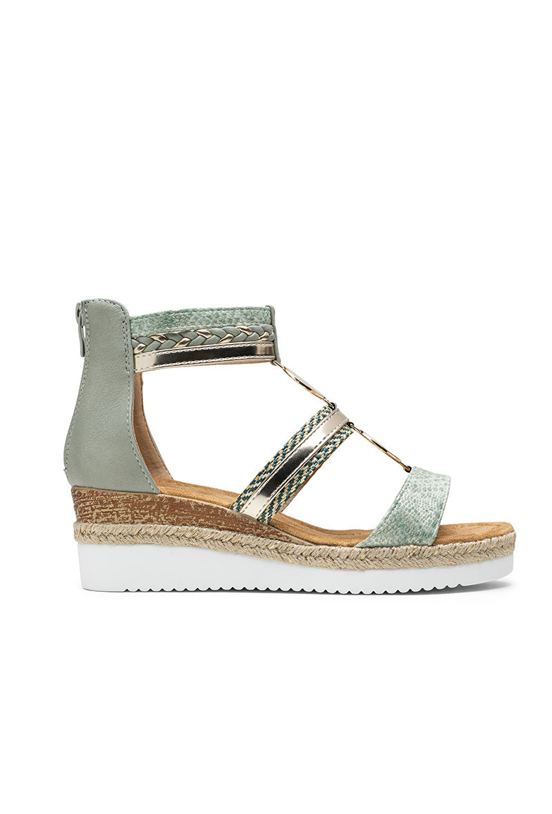 Sandales Assia - vert