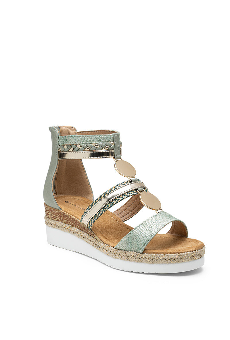 Sandales Assia - vert
